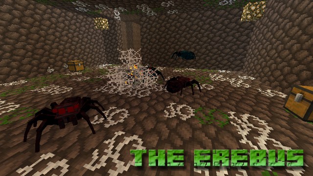 The Erebus mod on Minecraft 1.12.2