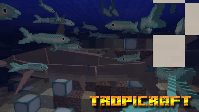 Tropicraft mod on Minecraft 1.12.2
