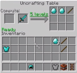 Download Uncrafting Table mod for Minecraft 1.12.2