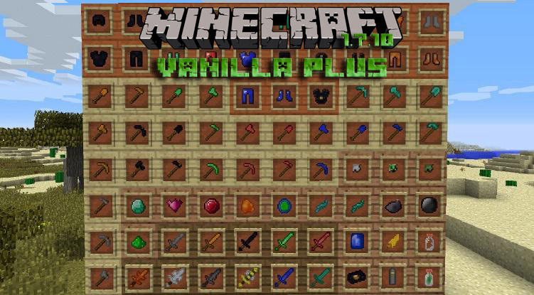 Mod Vanilla plus for Minecraft 1.12.2