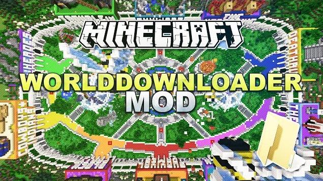 Mod WorldDownloader on Minecraft 1.12.2