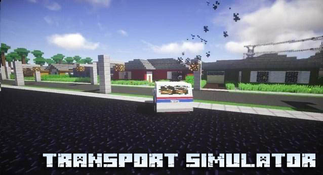 Mod transport simulator for Minecraft 1.12.2