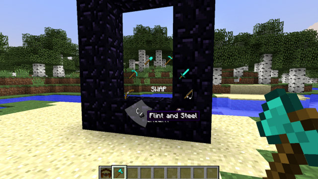 Mod on the belt with tools for Minecraft 1.13.2