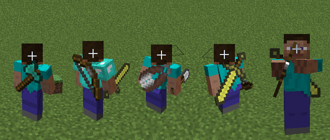 Download mod for Minecraft 1.5.2 / BackTools