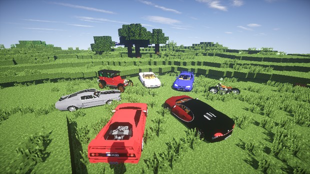 Download mod for cars for Minecraft 1.7.10 - Alcara Mod