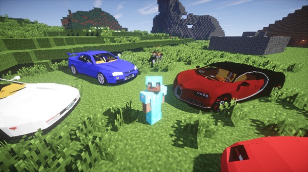 Download mod for cars for Minecraft 1.7.10 - Alcara Mod