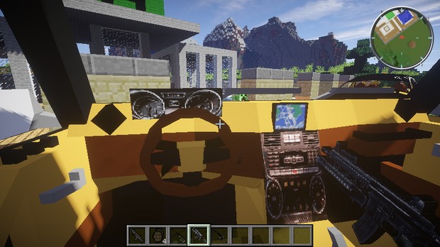 Download mod for cars for Minecraft 1.7.10 - Alcara Mod