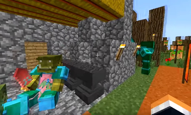 Mod for the best dungeons and weapons for Minecraft 1.7.10