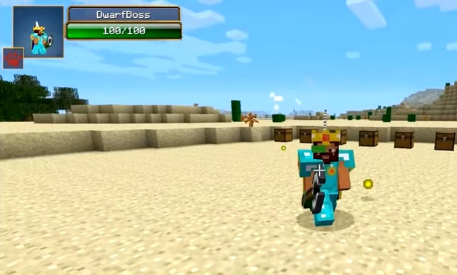 Mod for the best dungeons and weapons for Minecraft 1.7.10