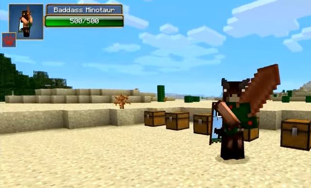Mod for the best dungeons and weapons for Minecraft 1.7.10