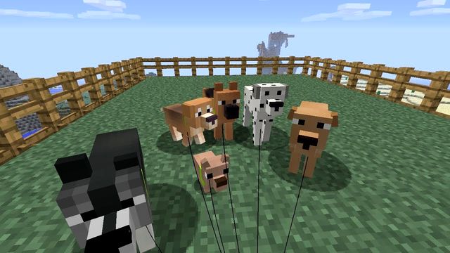 Download free dog mod for Minecraft 1.7.10