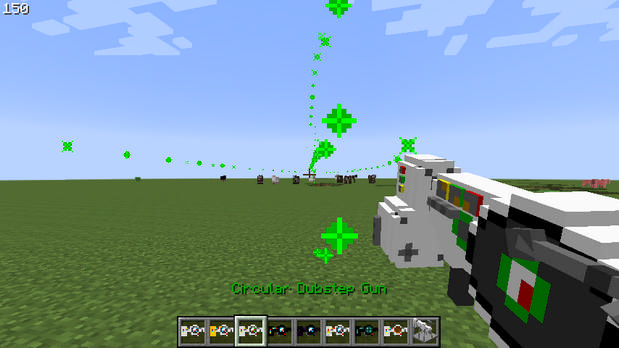Download mod on weapons (Dubstep Gun) for Minecraft 1.7.10