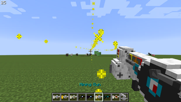 Download mod on weapons (Dubstep Gun) for Minecraft 1.7.10