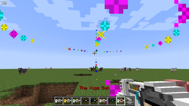 Download mod on weapons (Dubstep Gun) for Minecraft 1.7.10
