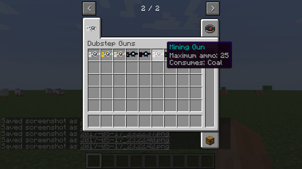 Download mod on weapons (Dubstep Gun) for Minecraft 1.7.10