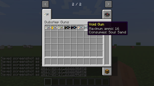 Download mod on weapons (Dubstep Gun) for Minecraft 1.7.10