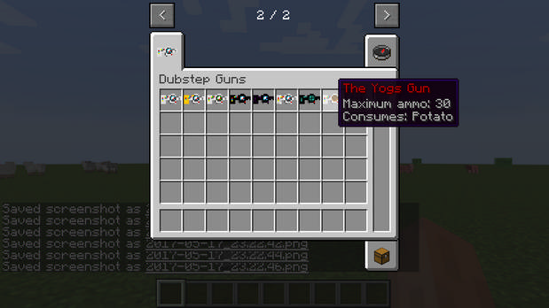 Download mod on weapons (Dubstep Gun) for Minecraft 1.7.10