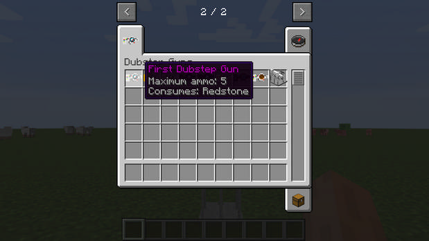 Download mod on weapons (Dubstep Gun) for Minecraft 1.7.10