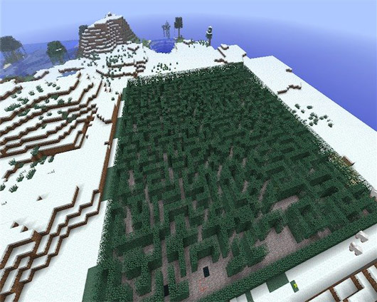 Free download mod for Minecraft 1.7.10 / Dynamic Mazes