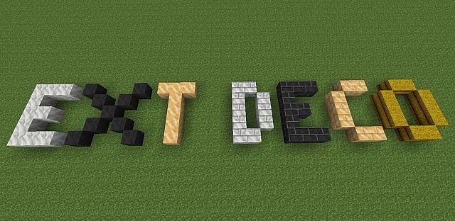 Download mod Extended Decorations for Minecraft 1.7.10