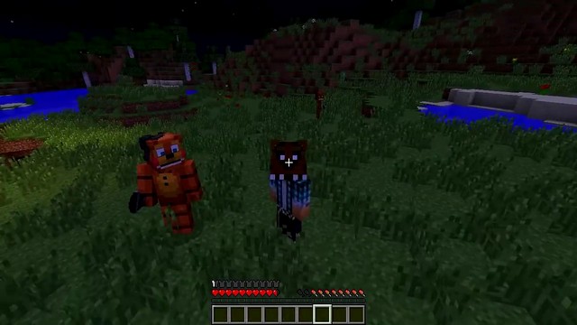 Five Nights at Freddy's 2 mod on Minecraft 1.7.10 / Five nights with Freddy