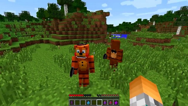 Five Nights at Freddy's 2 mod on Minecraft 1.7.10 / Five nights with Freddy