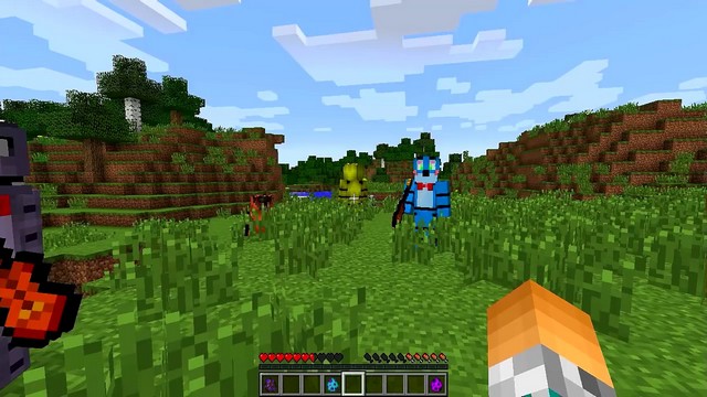 Five Nights at Freddy's 2 mod on Minecraft 1.7.10 / Five nights with Freddy