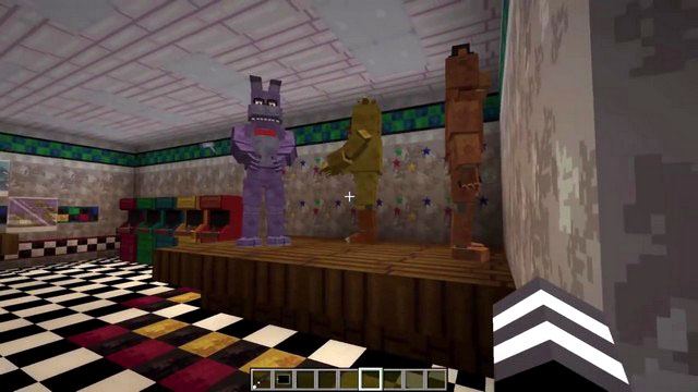 Five Nights Freddy's mod on Minecraft 1.7.10