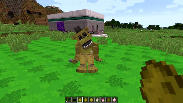 Five Nights Freddy's mod on Minecraft 1.7.10