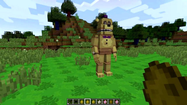 Five Nights Freddy's mod on Minecraft 1.7.10