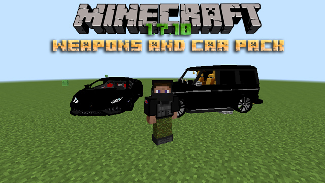 Download assembly Flan's mod for weapons for Minecraft 1.7.10