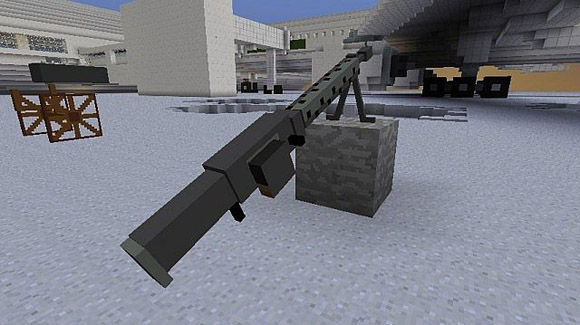 Download weapons mod for Minecraft