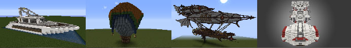 Mod for Minecraft 1.7.10 / 1.7.2 - Ready houses for the game