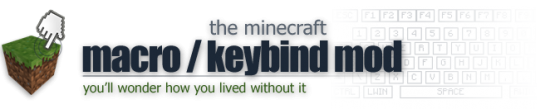 MacroKeybind Mod for Minecraft 1.7.10