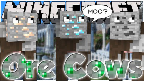 Скачать мод для Minicraft 1.7.10 / Ore Cow