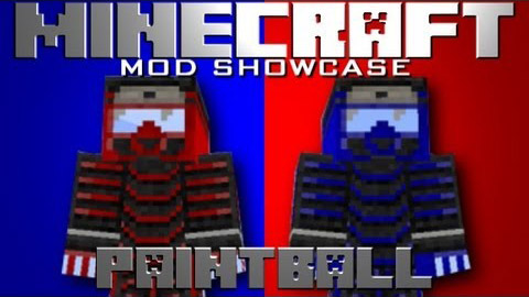 Free download mod for Minecraft 1.7.10 / Paintball