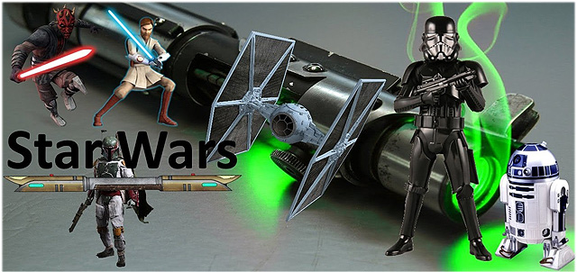 Download Star Wars mod with weapons for Minecraft 1.7.10
