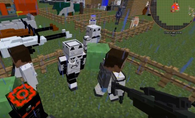 Download Star Wars mod with weapons for Minecraft 1.7.10
