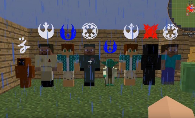 Download Star Wars mod with weapons for Minecraft 1.7.10