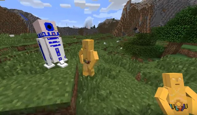 Download Star Wars mod with weapons for Minecraft 1.7.10