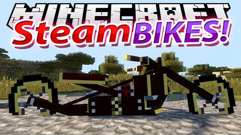 Download Steam Bikes mod for Minecraft 1.7.10