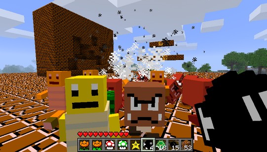 Mod Super Mario for Minecraft 1.7.10