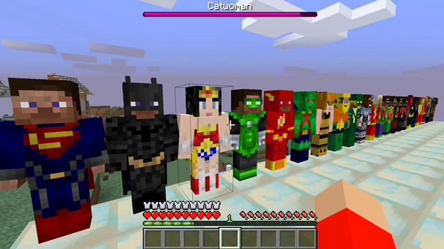 Download the mod for super heroes for Minecraft 1.7.10