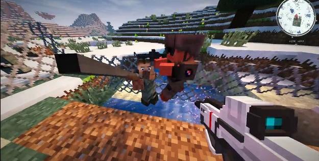 TechGuns weapon mod for Minecraft 1.7.10