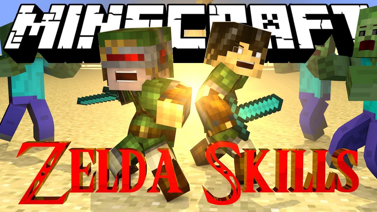 Mod for Minecraft 1.7.10 - Zelda Sword Skills