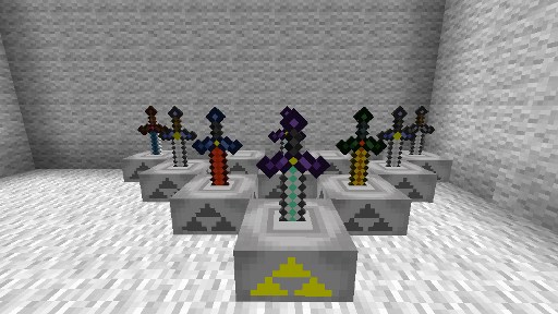 Mod for Minecraft 1.7.10 - Zelda Sword Skills