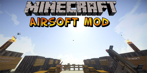 Airsoft weapon mod for Minecraft 1.7.2