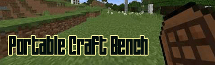 Download Portable Craft Bench mod for Minecraft 1.8