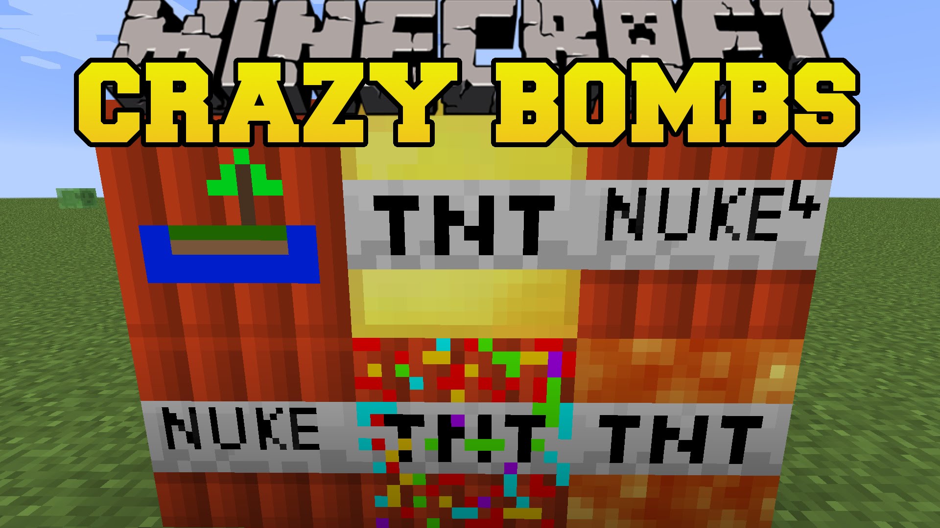 Explosive mod - Crazy Bomb for Minecraft 1.8.9