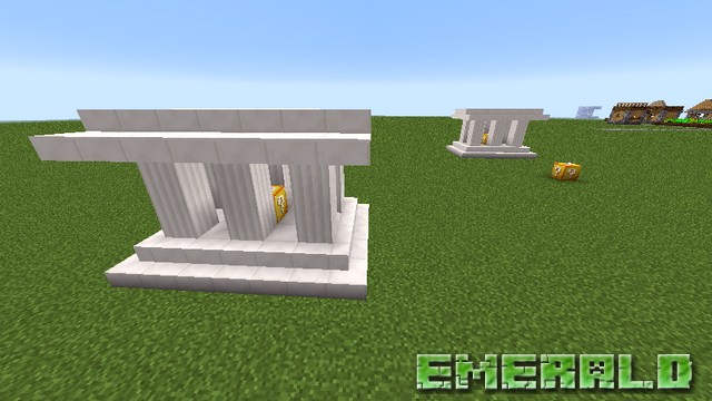 Mod emerald lucky block on Minecraft 1.8.9